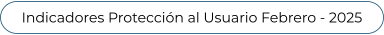 Indicadores Protección al Usuario Febrero - 2025
